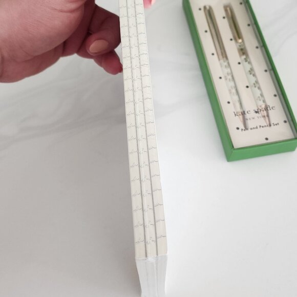 Kate Spade Spade Flower Pen & Pencil & Polka Dot Notebook Set - Picture 6 of 13